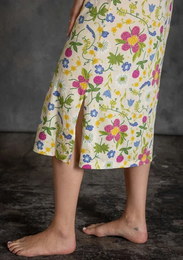Jerseykleid „Midsommarsol“ aus Bio-Baumwolle - holunderblüte