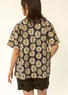 Blouse "Afrodite" en coton biologique (noir S)