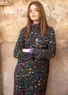 Robe "Bloom" en jersey de lyocell/élasthanne (gris cendré foncé M)