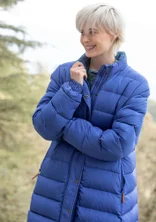 Dunkåpe i resirkulert polyester / dun - lupin