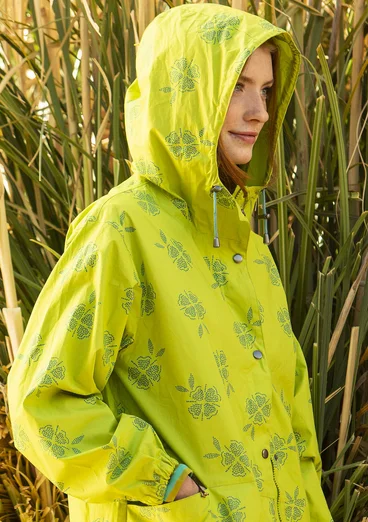 Parka "Nice" en écocoton - vert tropical
