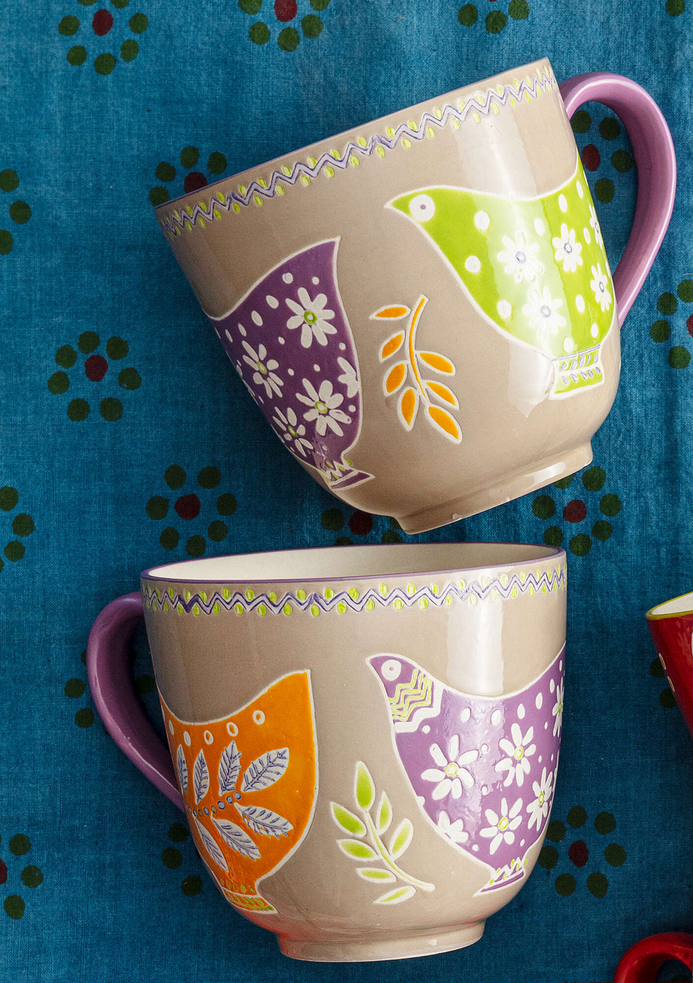 Tasse à thé  Okarina  en céramique bruyère