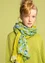 “Lillian” organic cotton shawl (asparagus One Size)