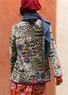 Strickjacke „Elena“ aus Öko-/Recycling-Baumwolle (multi M)