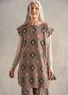 “Harda” woven tunic in cotton (potato XS)