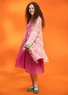 Gilet "Nectar" en coton biologique (rose estompé L)