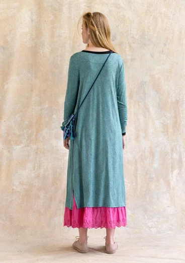 Jerseykleid „Ada“ aus Lyocell/Elasthan - aqua-gemustert