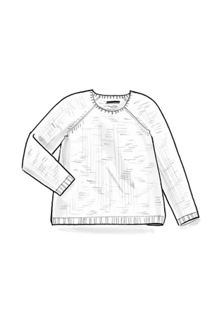 Sweater in an alpaca blend - coral