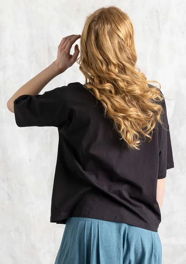 Organic cotton t-shirt - black