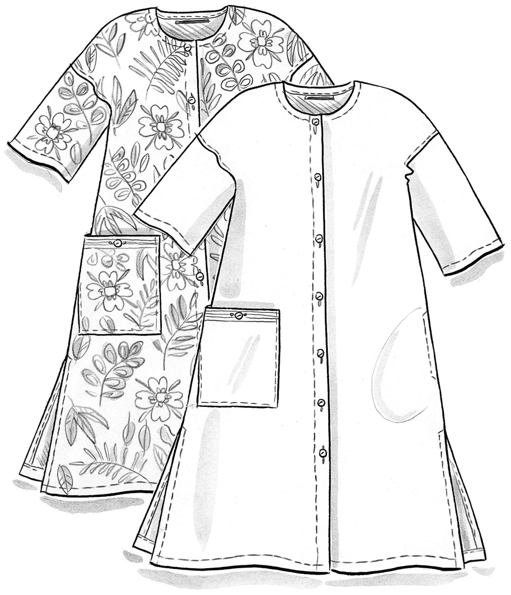 Kleid „Rigmor“ aus Öko-Baumwolle