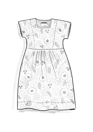 “Cumulus” woven-cotton dress - light sand