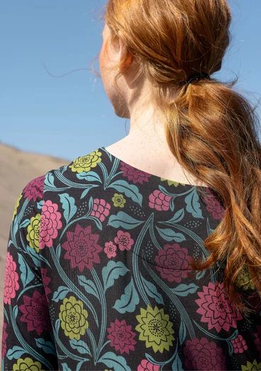 Robe "Pink Moon" en jersey de lyocell/élasthanne - noir