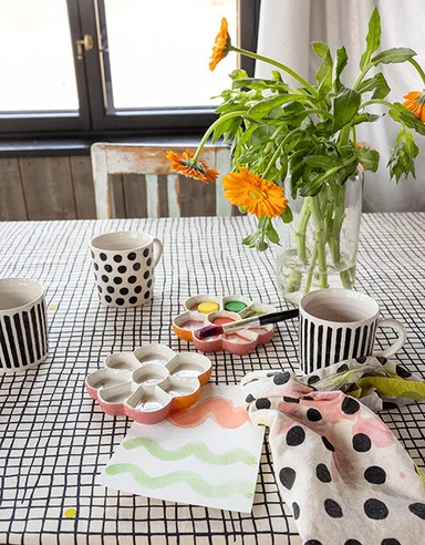 “Play” ceramic palette