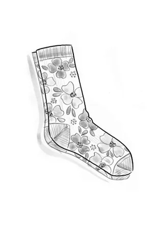 Socken „Theia“ aus Bio-Baumwolle - amaryllis