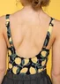 “Luisa” polyamide /elastane swimsuit (black L)