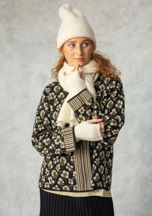 Gilet "Andes" en coton biologique/recyclé - noir