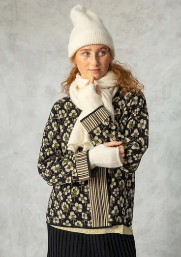 Gilet "Andes" en coton biologique/recyclé - noir