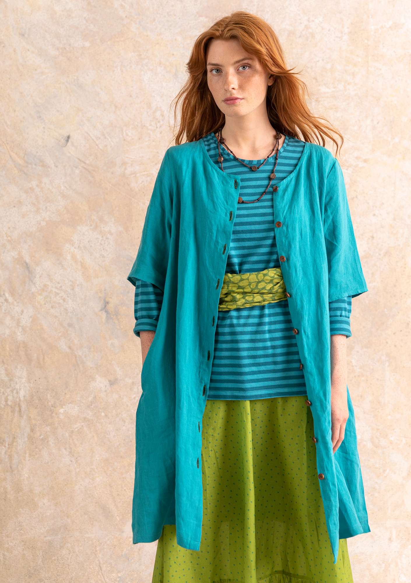 Kleid Harvest turquoise