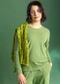 Jerseyshirt „Stella“ aus Bio-Baumwolle/Elasthan (koriander M)