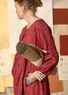 “Petunia” woven organic cotton dress (rosewood S)