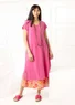 Robe "Galilei" en jersey de lyocell/élasthanne (pivoine foncé M)
