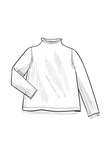 Feinstrick-Pullover aus zarter Wolle - limettengrün