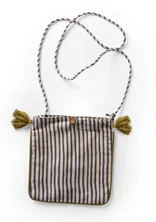 “Web” bag made of cotton/linen - grafit