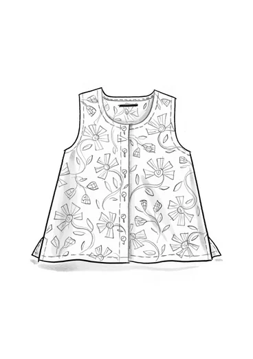 Jerseyshirt „Runa“ aus Bio-Baumwolle - schwarz