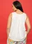 “Eva” organic cotton jersey tank top (light ecru S)