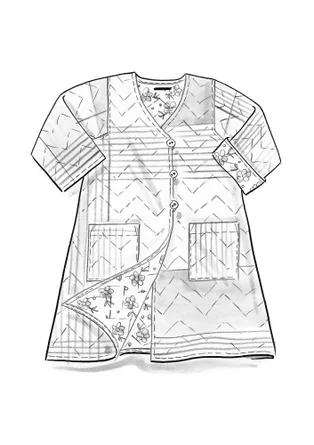 Jack "Madras" van biologisch katoen - zwart