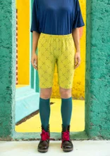 Jerseyhose „Crossing“ aus Bio-Baumwolle/Elasthan - blattgrün
