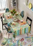 “Artichoke” tablecloth in organic cotton (meadow brook One Size)