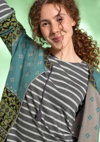 “Noon” wool/lyocell cardigan - artemisia