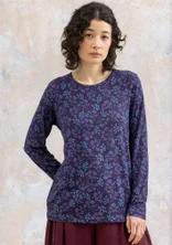 Shirt „Rowan“ aus Lyocell/Elasthan - brombeere