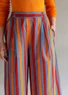 Gemusterte Hose „1964“ aus Bio-Baumwolle (leinenblau L)