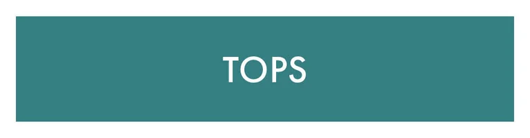 A turquoise box with the word “Tops” in white.