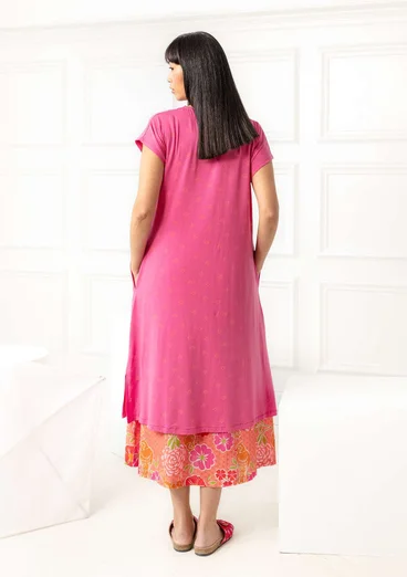 Robe "Galilei" en jersey de lyocell/élasthanne - pivoine foncé