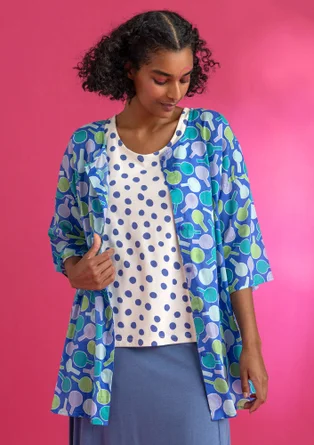 Jerseytop aus Bio-Baumwolle/Modal - vanille
