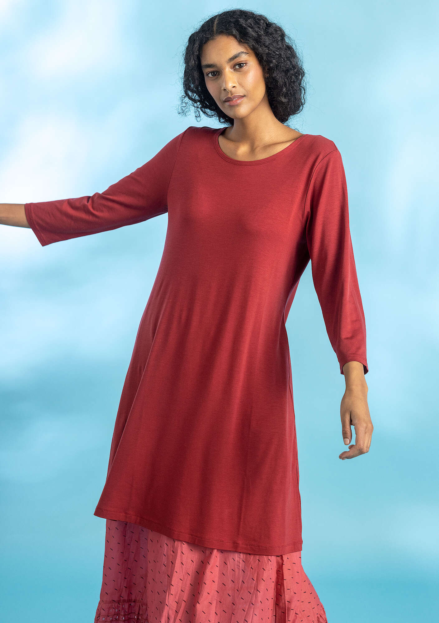 Luna jersey dress in lyocell/spandex gudrunsjoden.com