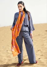 Jerseyhose „Daisy“ aus Bio-Baumwolle - carbon