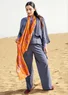“Daisy” organic cotton jersey trousers (carbon S)