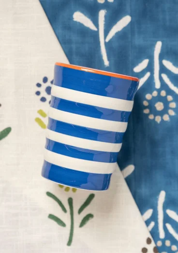 Vas "Caramel" i keramik - halvblekt