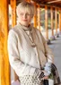 Strickjacke „Eternity“ aus Lammwollmischung (ungebleicht L)
