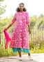 “Protea” jersey dress in lyocell/spandex wild rose thumbnail