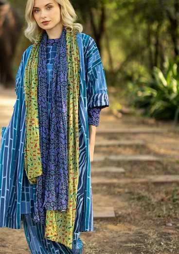 Schal „Desert“ aus Bio-Baumwolle - kaktus