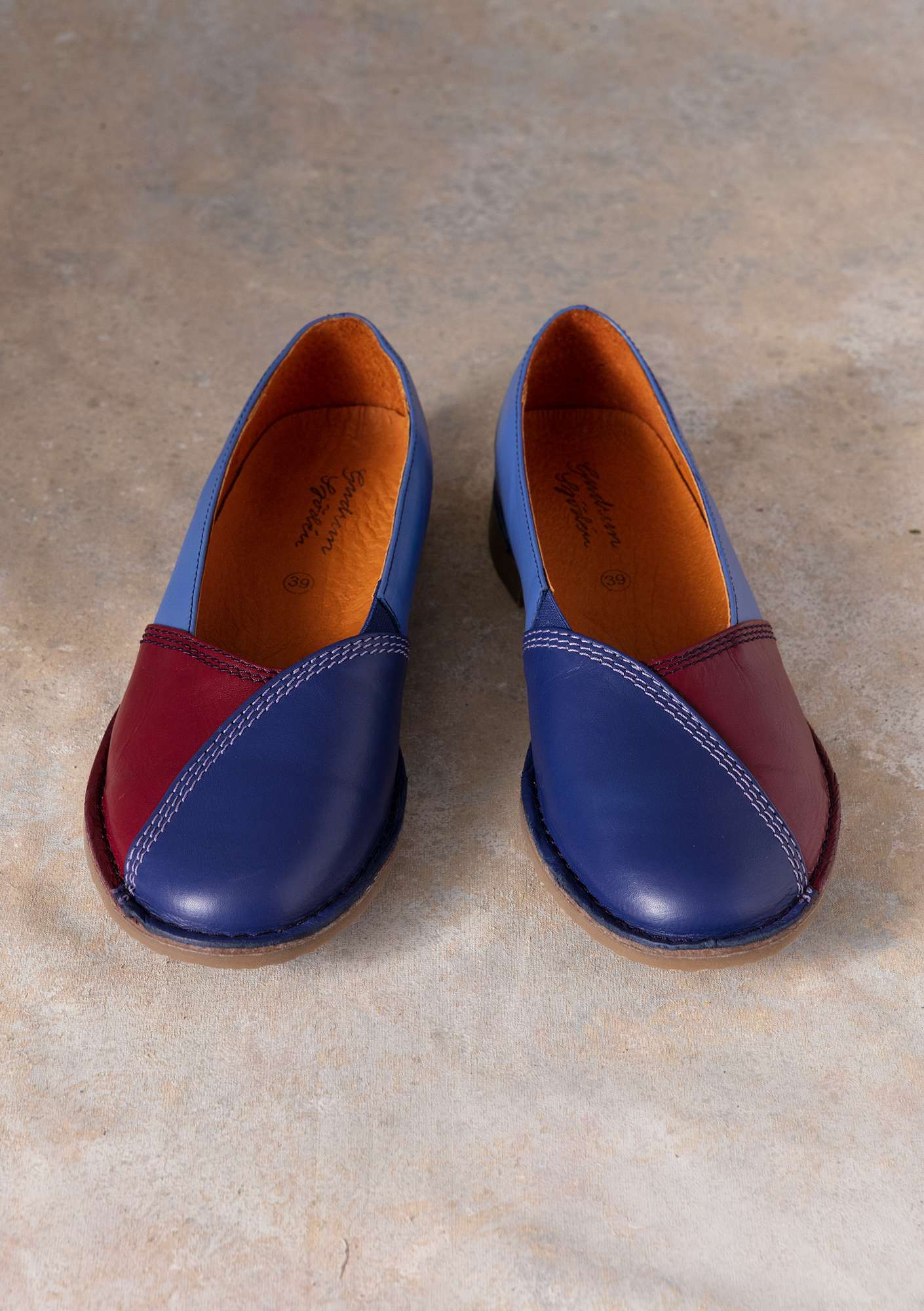 Nappa shoes bluebell thumbnail
