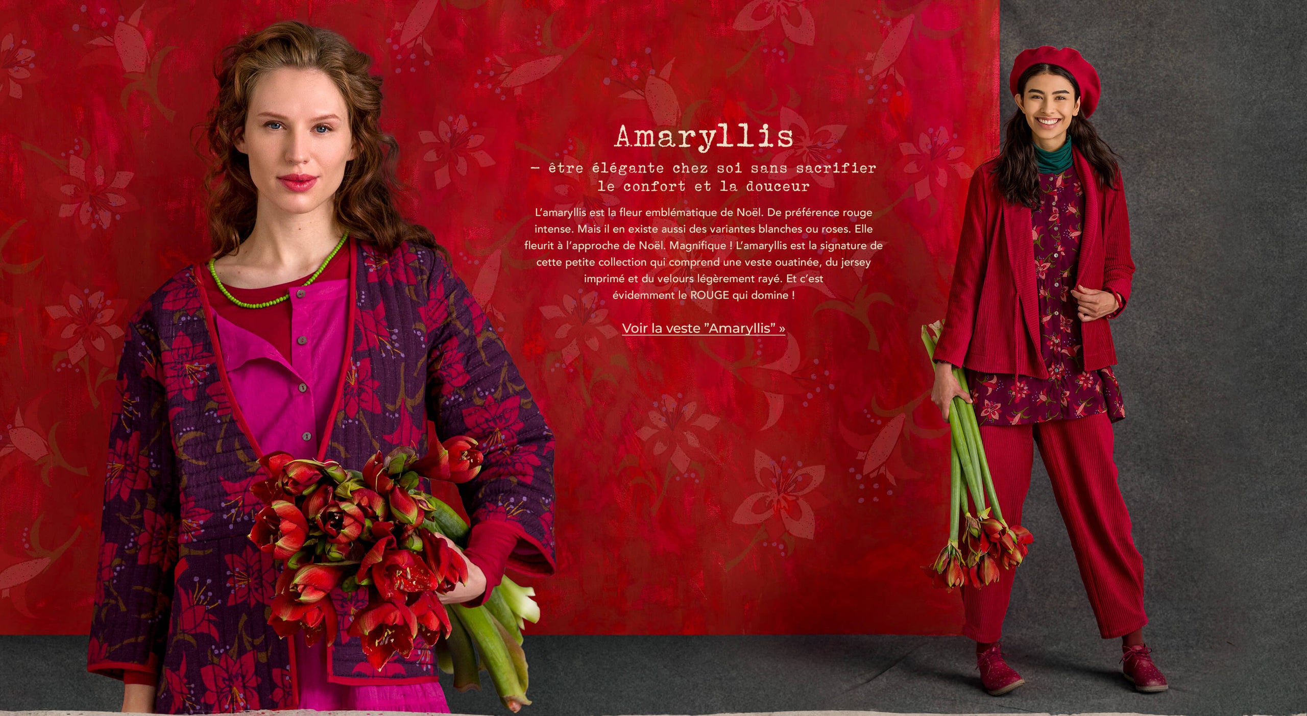 “Amaryllis” organic cotton jacket »