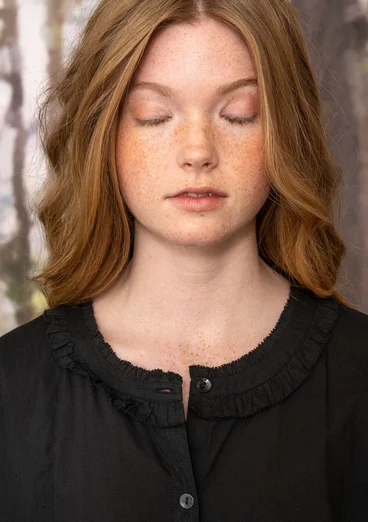 “Tjärn” woven organic cotton dress -