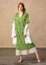 Webkleid „Niwa“ aus Bio-Baumwolle (koriander XS)