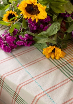 Fields tablecloth natural